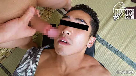 浴衣祭り2026!!褐色マッチョのあっさりイケメン勇星(ゆうせい)くん24歳が浴衣をはだけさせガン掘られる!!-8