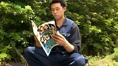 ガテン系ノンケが仕事サボって野外オナニー☆-4